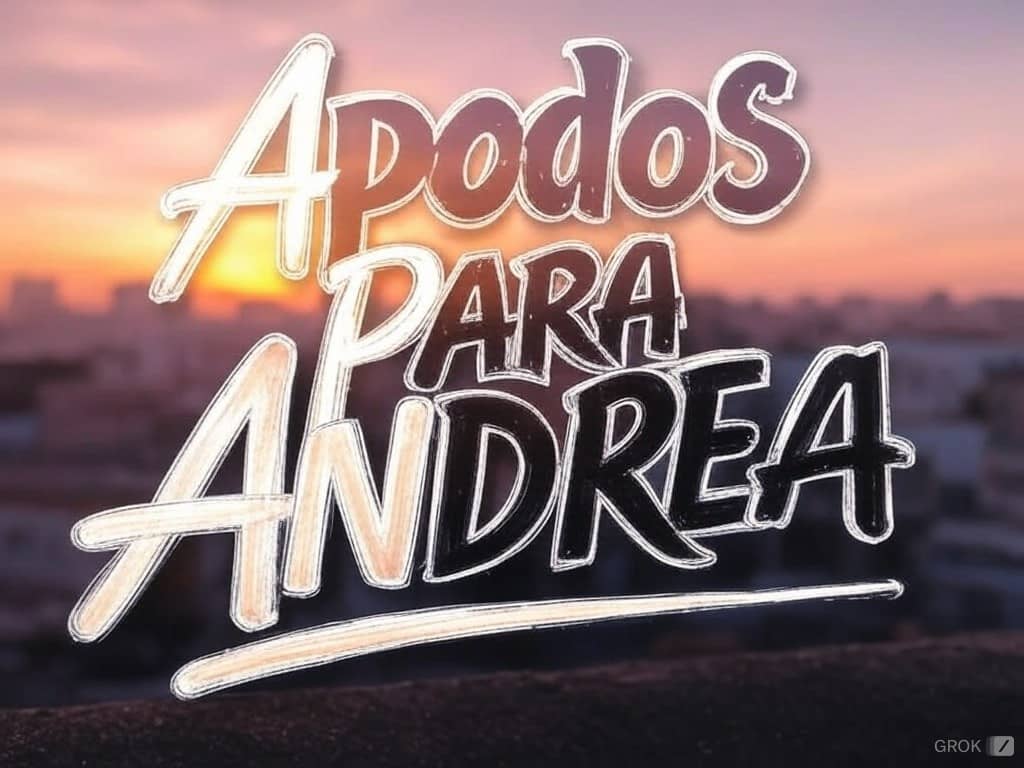 Apodos Para Andrea