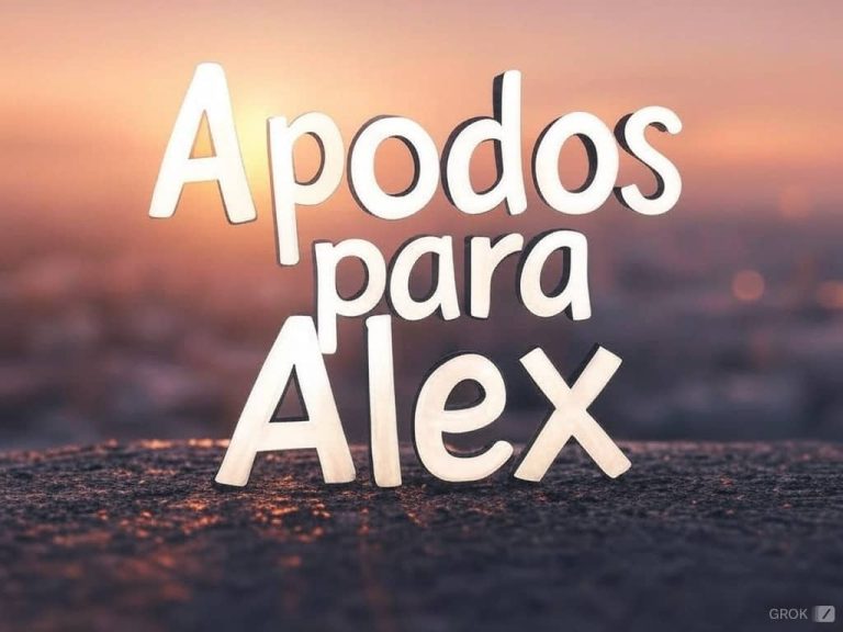 Apodos para Alex