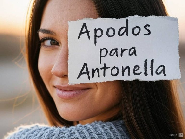 70 Apodos para Antonella