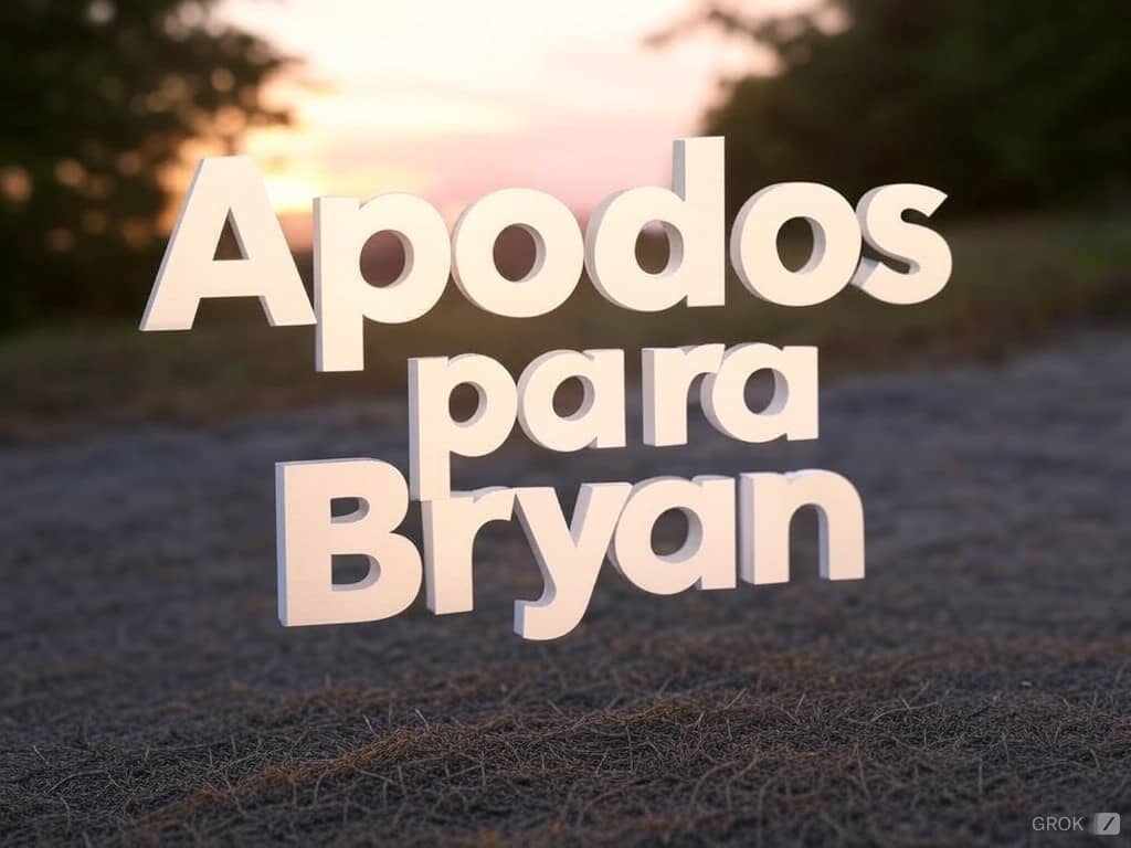 Apodos para Bryan