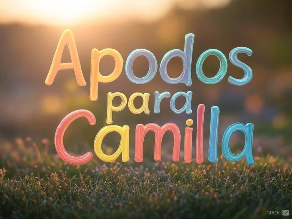 Apodos para Camila