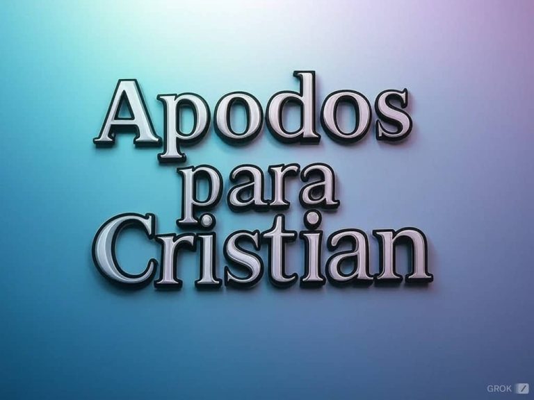 80 Apodos para Cristian